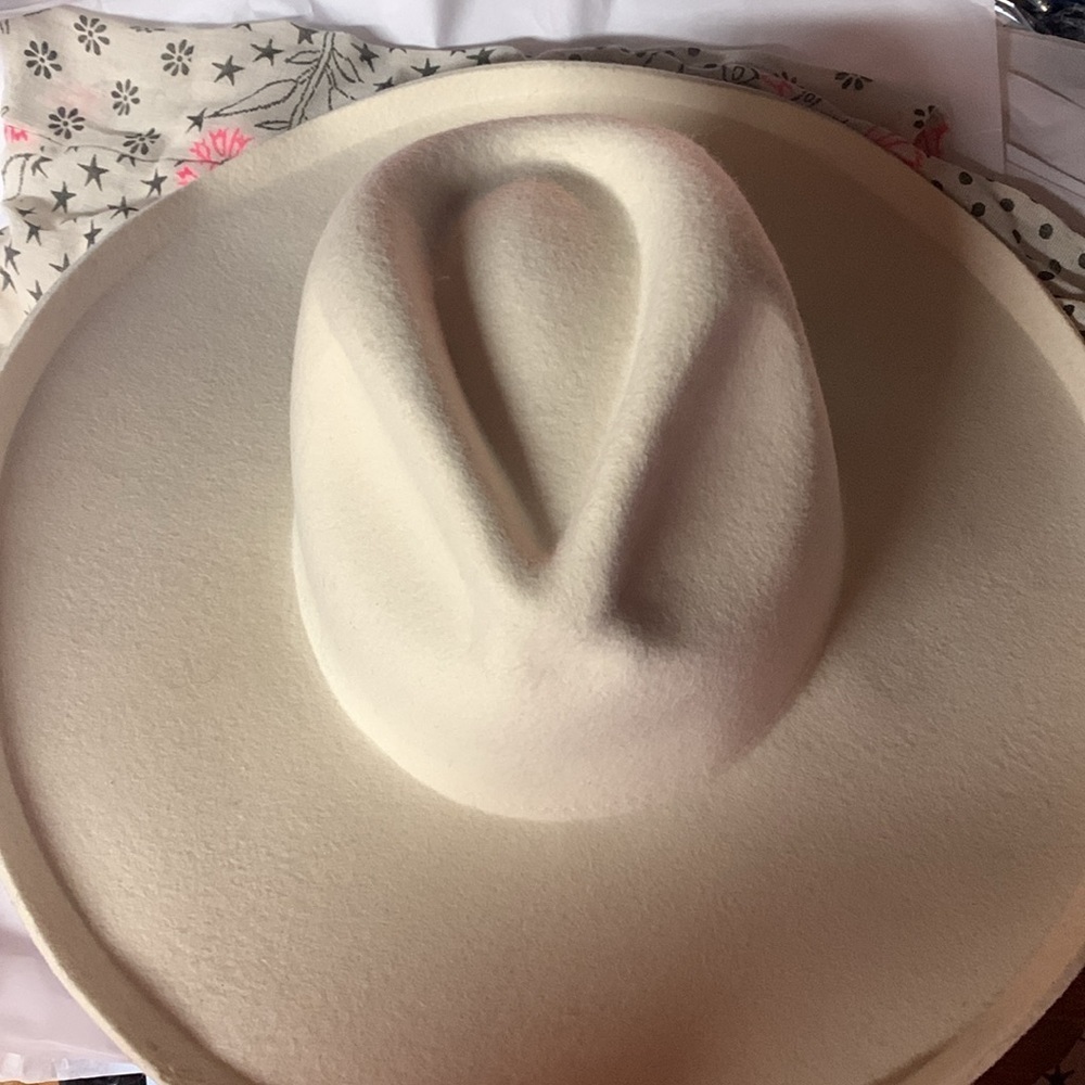 Free people lack of color melodic fedora new with tags size small needs reshape - Picture 9 of 16